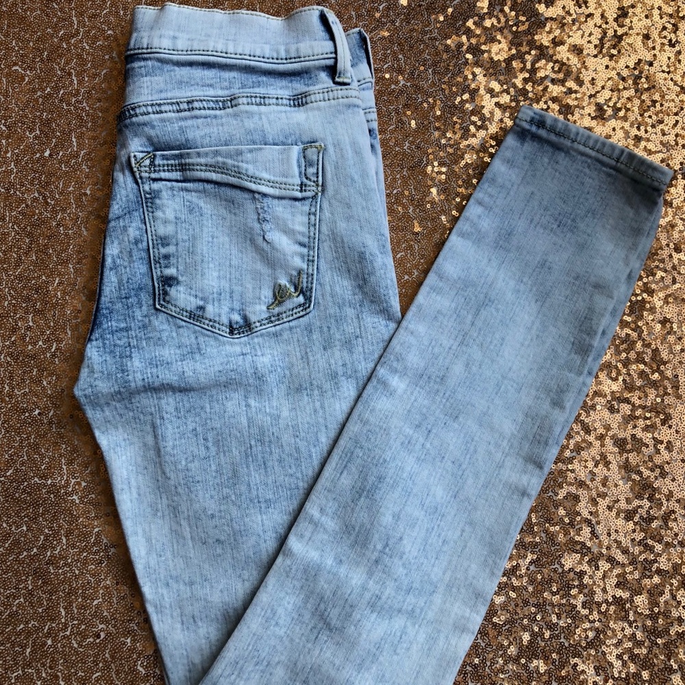 Express Mid-rise Skinny Jeans 2R